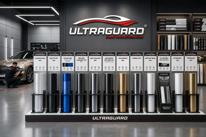 Types of Paint Protection Film by Ultraguard
