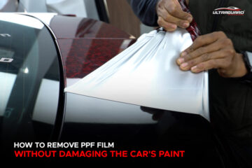 how to remove PPF film without damaging the car paint