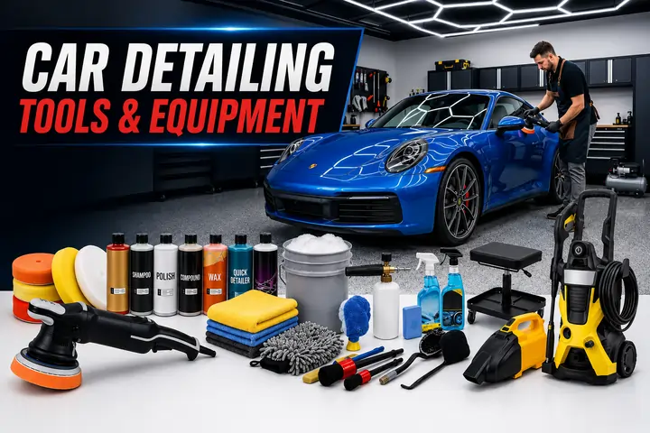 Car Detailing Tools and Equipment