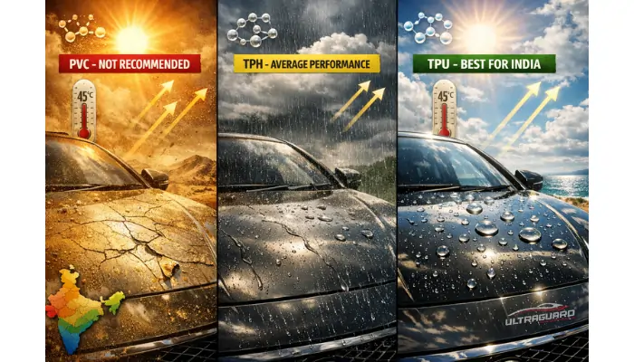 TPU vs TPH vs PVC PPF