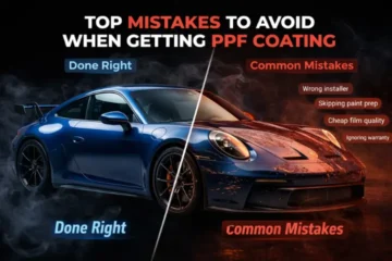 Mistakes to Avoid when getting PPF Coating