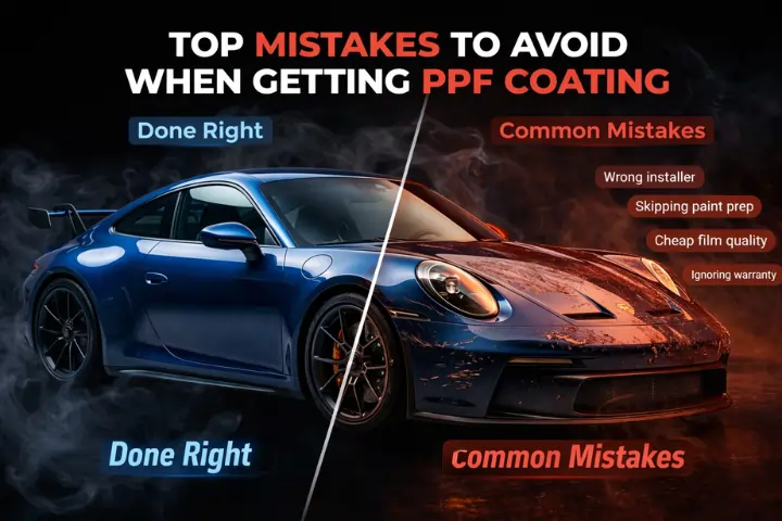 Mistakes to Avoid when getting PPF Coating